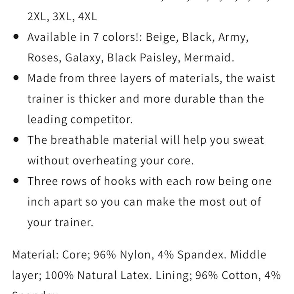 Luxx Rose waist trainer